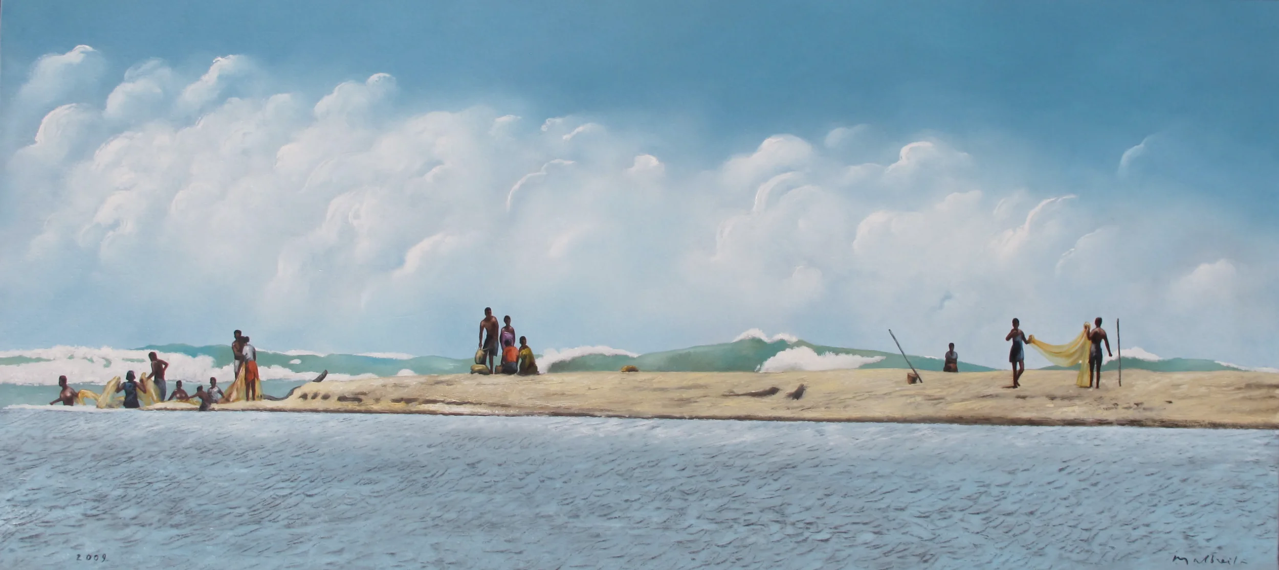 L'Ombre du Marion Dufresne aux îles Kerguelen
